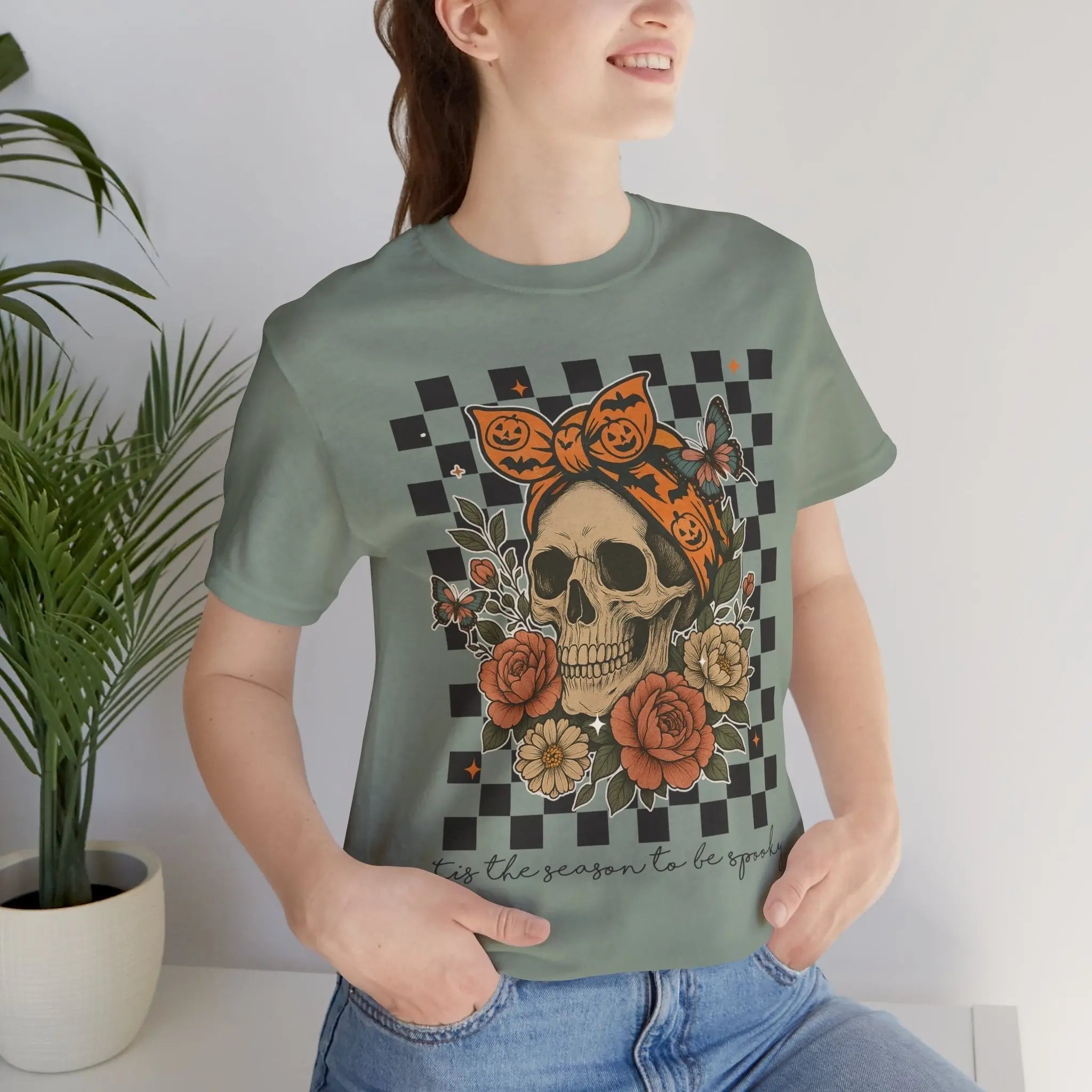 💀 Embrace the Spooky Season in Style: The Skull & Roses Tee Is Here! 🌹 Little Briar Rose LLC