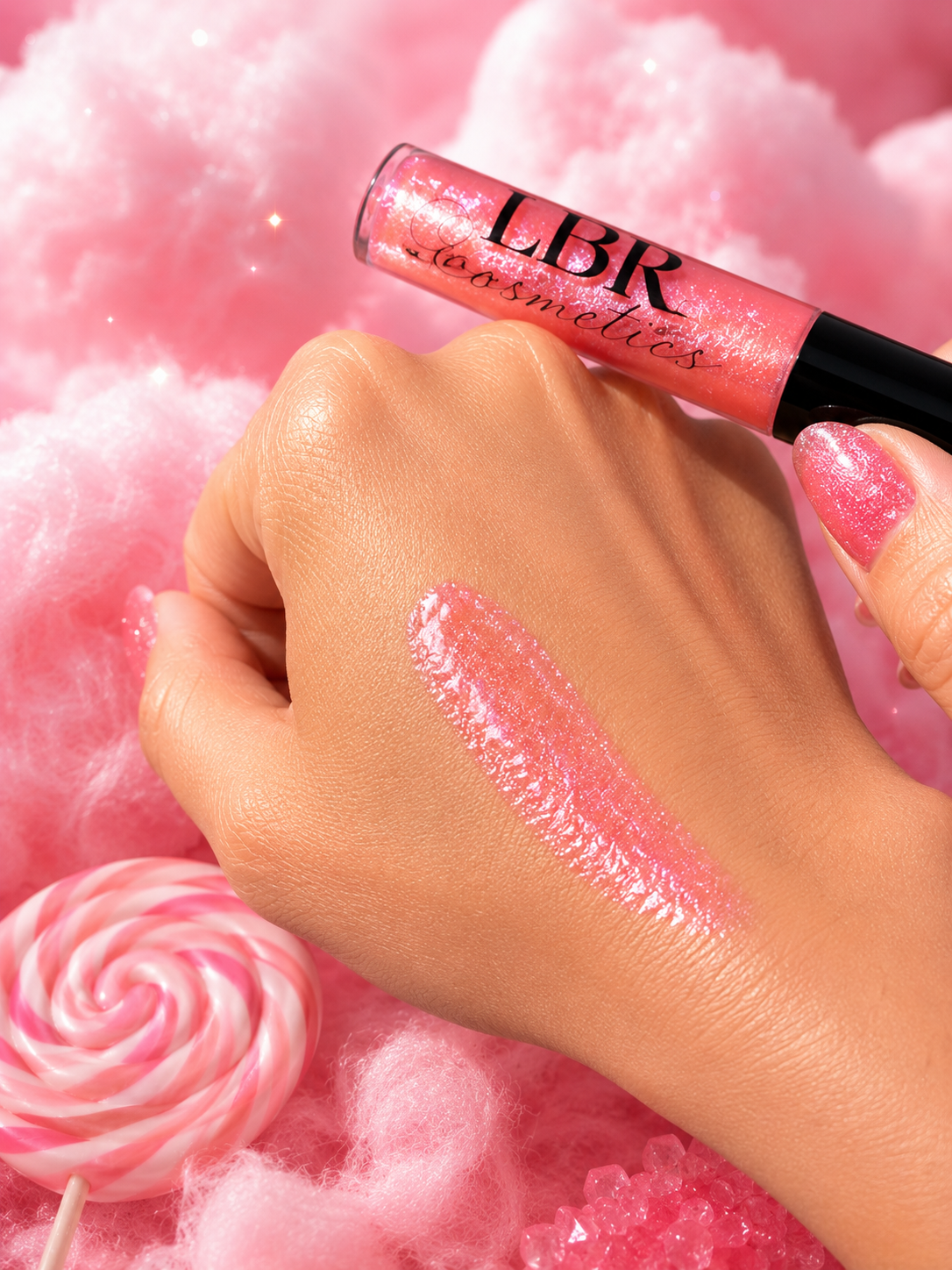 Pink Sugar Fluff Little Briar Rose LLC