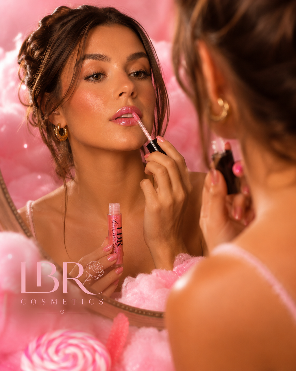 Pink Sugar Fluff Little Briar Rose LLC
