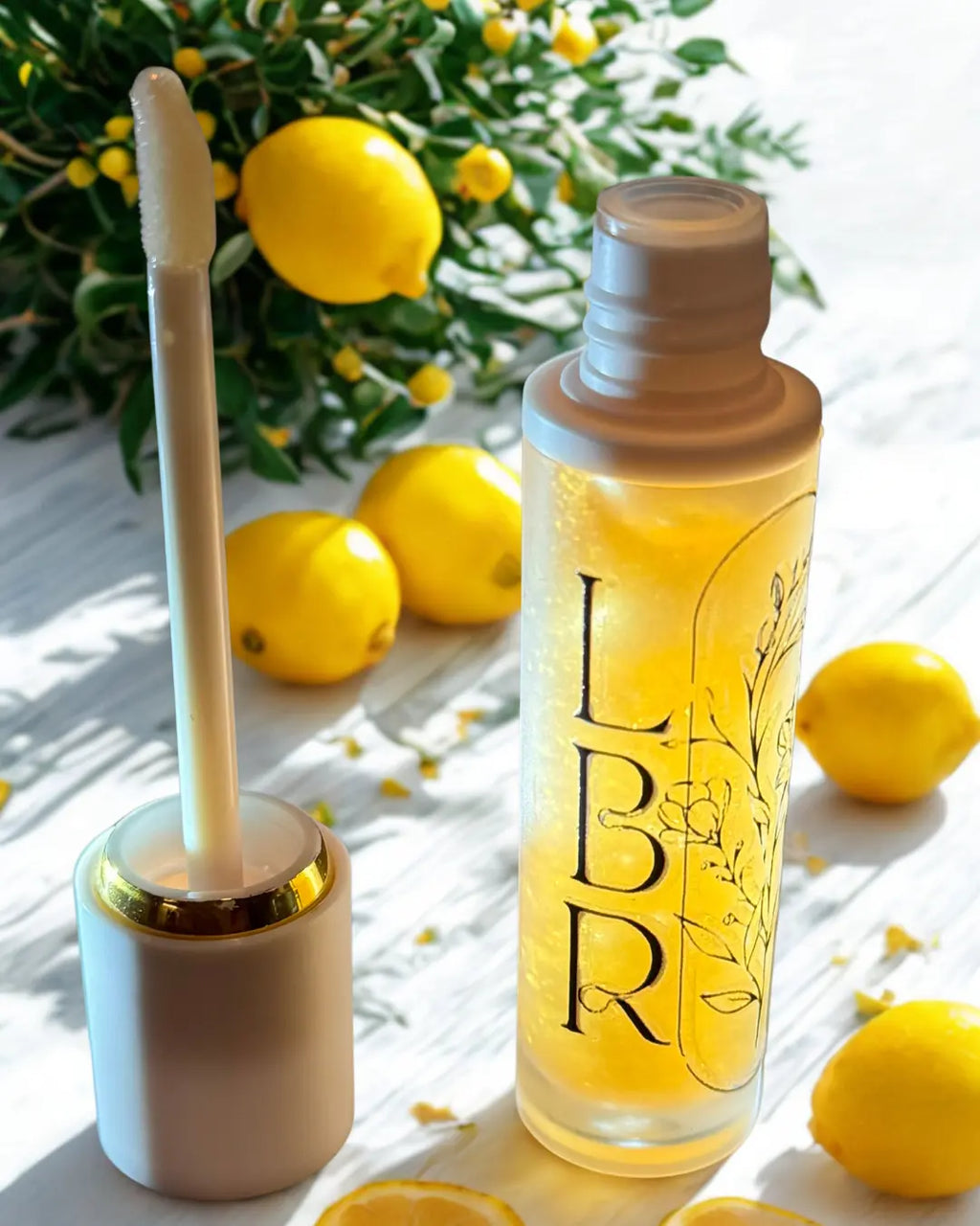 LEMON POUND CAKE HYDRATING LIP GLOSS Little Briar Rose LLC